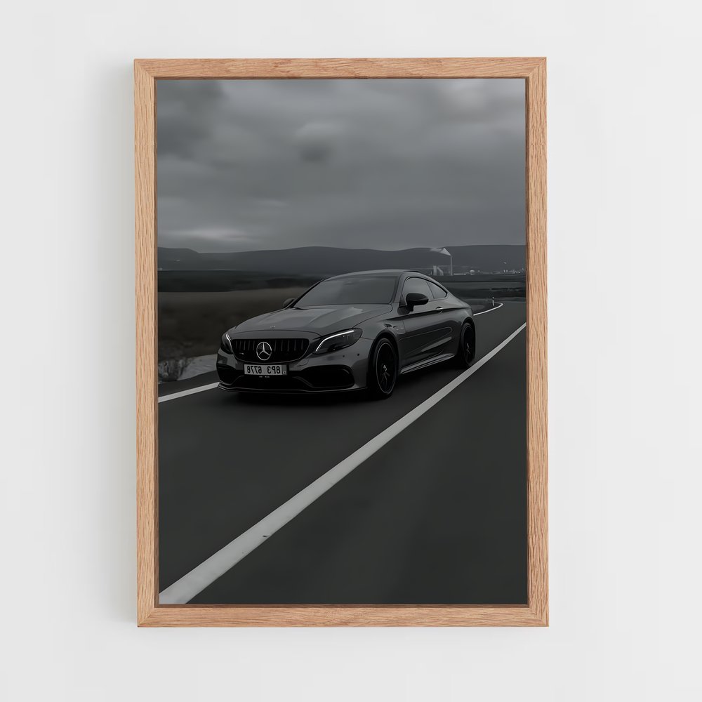 Poster C amg coupe élégant – affiche Mercedes (vue 4)